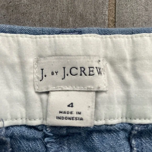 J. Crew Light Blue Jean Shorts for Women - Picture 2 of 5